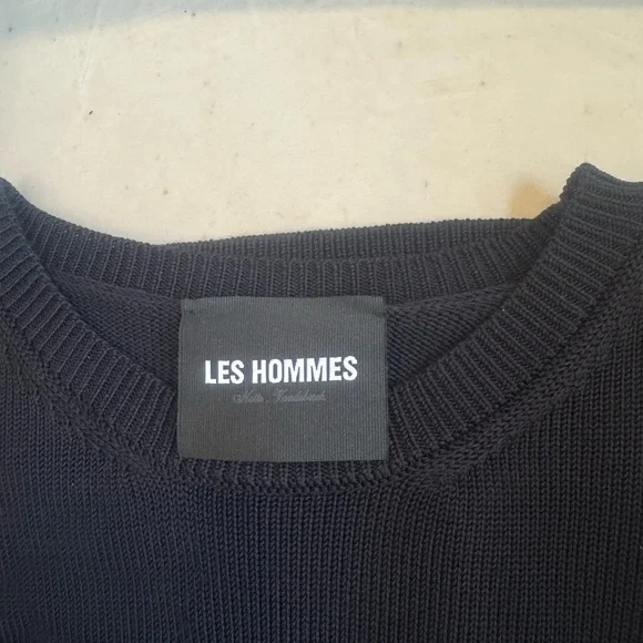 Les Hommes Zippered Pullover